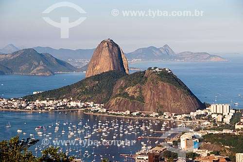  Subject: Botafogo Bay and Sugar Loaf / Place: Rio de Janeiro city - Rio de Janeiro state (RJ) - Brazil / Date: 08/2014 