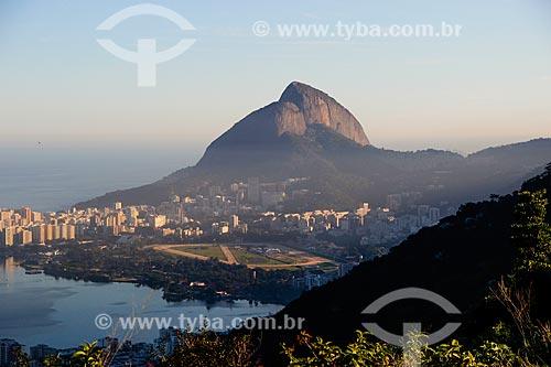  Subject: Gavea Hippodrome with Morro Dois Irmaos (Two Brothers Mountain) in the background / Place: Gavea neighborhood - Rio de Janeiro city - Rio de Janeiro state (RJ) - Brazil / Date: 08/2014 