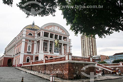  Facade of Amazon Theatre (1896)  - Manaus city - Amazonas state (AM) - Brazil