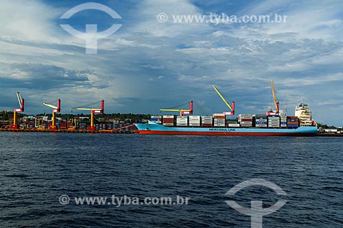  Container terminal in the Port of Manaus  - Manaus city - Amazonas state (AM) - Brazil