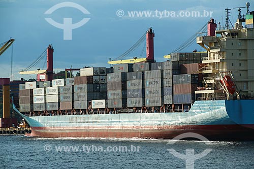  Container terminal in the Port of Manaus  - Manaus city - Amazonas state (AM) - Brazil