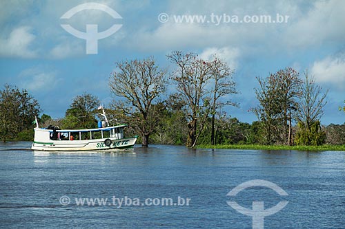  Boat on the Amazon River  - Manaus city - Amazonas state (AM) - Brazil