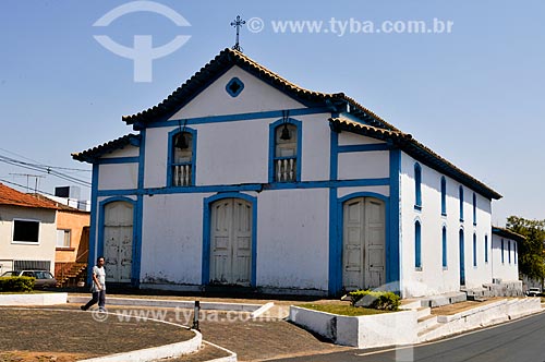 Sao Sebastiao Church (1804) and Sacred Museum  - Araxa city - Minas Gerais state (MG) - Brazil