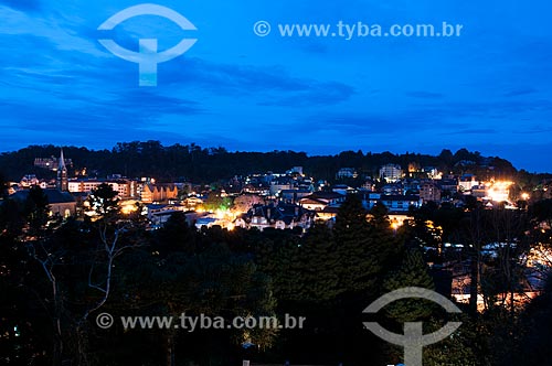  Night view of Gramado  - Gramado city - Rio Grande do Sul state (RS) - Brazil