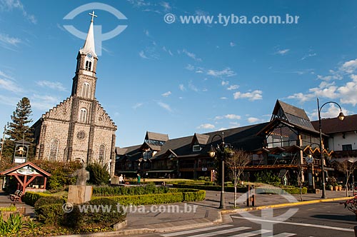  Mother Church of Sao Pedro (1942)  - Gramado city - Rio Grande do Sul state (RS) - Brazil