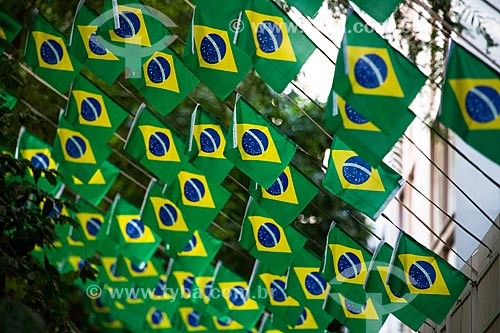  Honorio de Barros Street decorated during World Cup of Brazil  - Rio de Janeiro city - Rio de Janeiro state (RJ) - Brazil