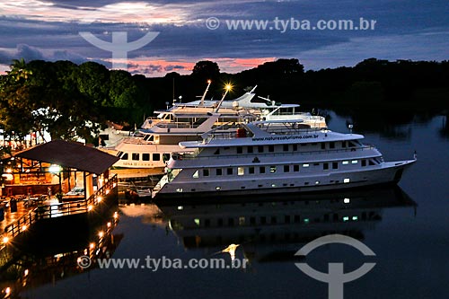  Club Kuat located in Parana of Princesa - Branch of the Amazon River  - Parintins city - Amazonas state (AM) - Brazil