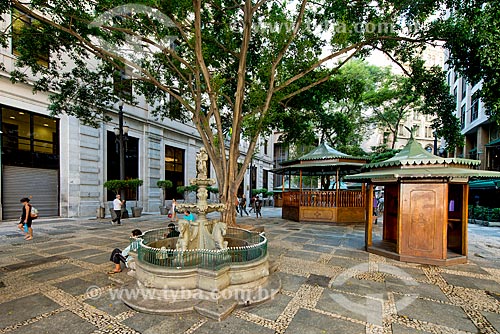  Fountain in the Antonio Prado Square  - Sao Paulo city - Sao Paulo state (SP) - Brazil