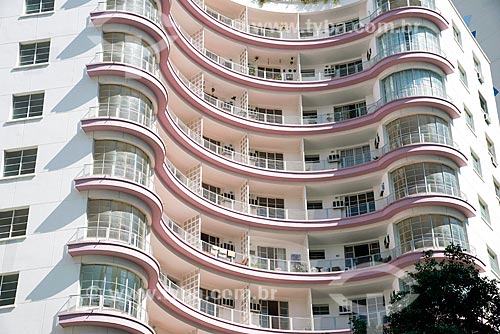  Marian Palace Hotel building on Casper Libero Avenue - Project 1942  - Sao Paulo city - Sao Paulo state (SP) - Brazil