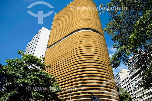  Montreal building - designed by Oscar Niemeyer - corner of Ipiranga Avenue and Casper Libero  - Sao Paulo city - Sao Paulo state (SP) - Brazil