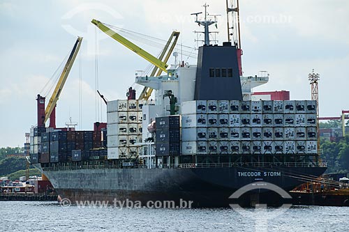  Container terminal in the Port of Manaus  - Manaus city - Amazonas state (AM) - Brazil