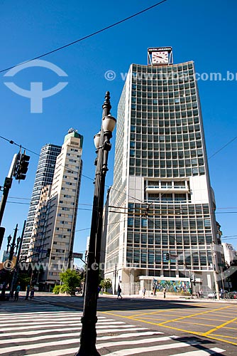  Building of the Jaragua Hotel - crossing the the Consolation street with Sao Luis Avenue  - Sao Paulo city - Sao Paulo state (SP) - Brazil