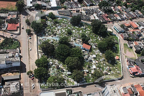  Aerial photo of Inocentes Cemetery (Innocents Cemetery)  - Porto Velho city - Rondonia state (RO) - Brazil