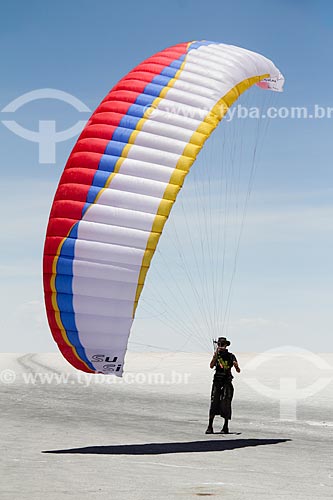  Paraglider - Uyuni Salt Flat  - Potosi department - Bolivia