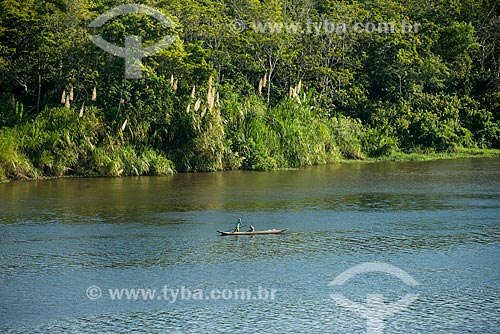  Contas River near to river mouth  - Itacare city - Bahia state (BA) - Brazil