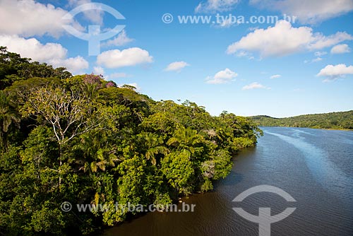  Contas River near to river mouth  - Itacare city - Bahia state (BA) - Brazil