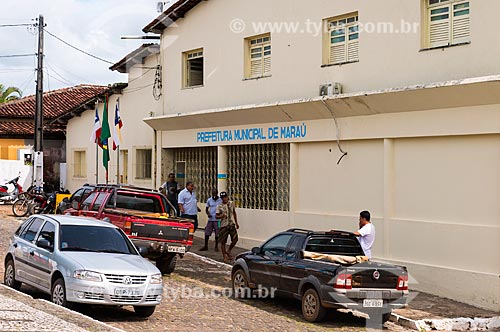  Facade of Marau City Hall  - Marau city - Bahia state (BA) - Brazil