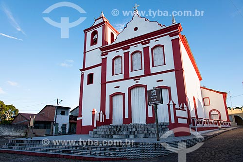  Facade of Sao Sebastiao Church  - Marau city - Bahia state (BA) - Brazil