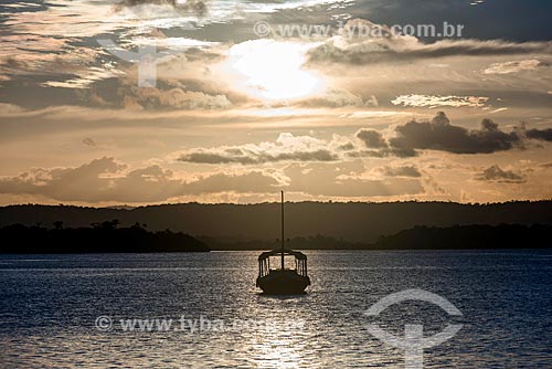  Sunset - Marau River  - Marau city - Bahia state (BA) - Brazil