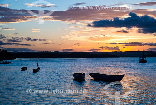  Sunset - Marau River  - Marau city - Bahia state (BA) - Brazil
