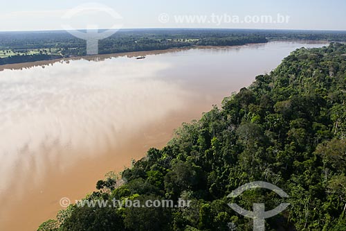  Aerial photo of Madeira River  - Porto Velho city - Rondonia state (RO) - Brazil
