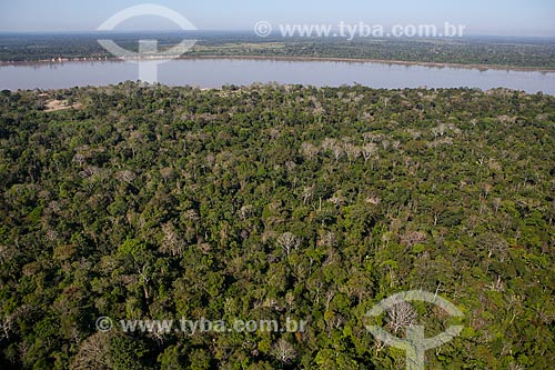  Aerial photo of Madeira River  - Porto Velho city - Rondonia state (RO) - Brazil