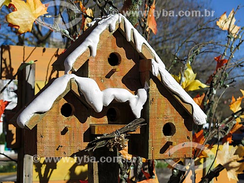  Bird houses  - Canela city - Rio Grande do Sul state (RS) - Brazil