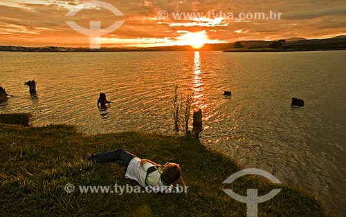  Sunrise - Furnas Dam  - Boa Esperanca city - Minas Gerais state (MG) - Brazil