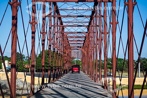  Bridge over Coreau River  - Granja city - Ceara state (CE) - Brazil