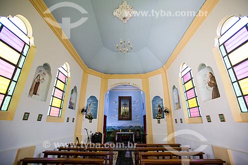  Inside of Nosso Senhor do Bonfim Chapel  - Petropolis city - Rio de Janeiro state (RJ) - Brazil