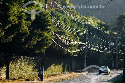  View of Agostinho Goulao Street  - Petropolis city - Rio de Janeiro state (RJ) - Brazil