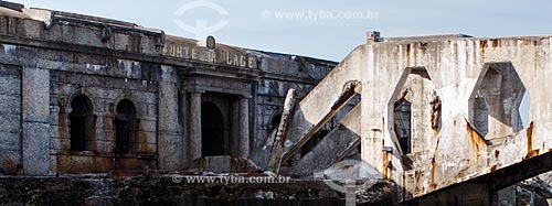  Detail of Tamandare da Laje Fort (1555)  - Rio de Janeiro city - Rio de Janeiro state (RJ) - Brazil