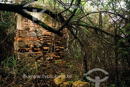  ruins of building - Boa Viagem Island  - Niteroi city - Rio de Janeiro state (RJ) - Brazil