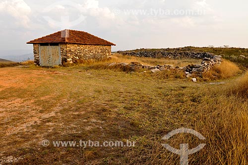  Shelter known as Garagem de Pedra (Garage of Stone) - Serra da Canastra National Park  - Sao Roque de Minas city - Minas Gerais state (MG) - Brazil