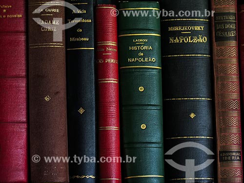  Details of books  - Sao Francisco de Paula city - Rio Grande do Sul state (RS) - Brazil