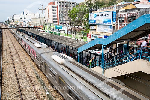  Nova Iguacu Station of Supervia - rail transport services concessionaire  - Nova Iguacu city - Rio de Janeiro state (RJ) - Brazil