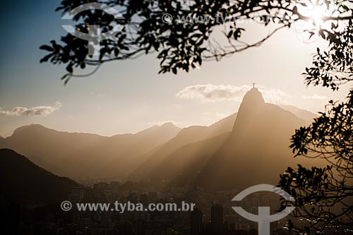  View of Christ the Redeemer from Urca Mountain  - Rio de Janeiro city - Rio de Janeiro state (RJ) - Brazil