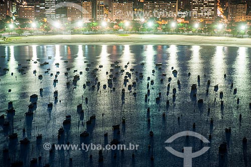  Boats in Botafogo Bay at night  - Rio de Janeiro city - Rio de Janeiro state (RJ) - Brazil