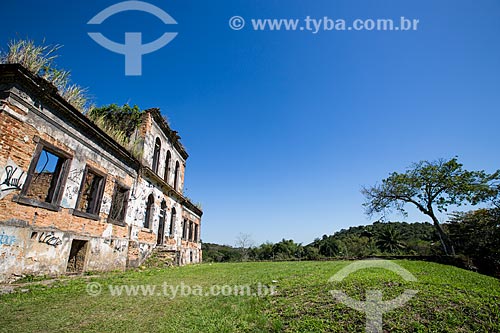  Ruins of Sao Bernardino Farm  - Nova Iguacu city - Rio de Janeiro state (RJ) - Brazil