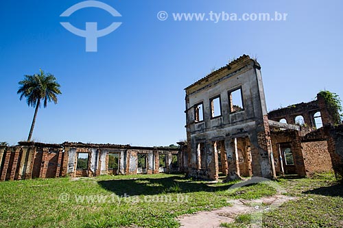  Ruins of Sao Bernardino Farm  - Nova Iguacu city - Rio de Janeiro state (RJ) - Brazil