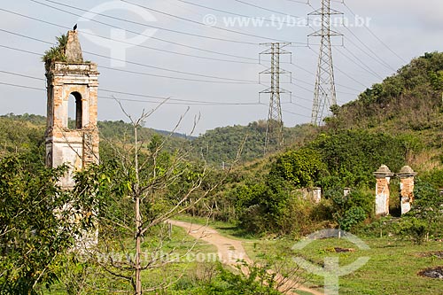  Bell Tower of Nossa Senhora da Piedade Church and Cemetery of Slaves  - Nova Iguacu city - Rio de Janeiro state (RJ) - Brazil