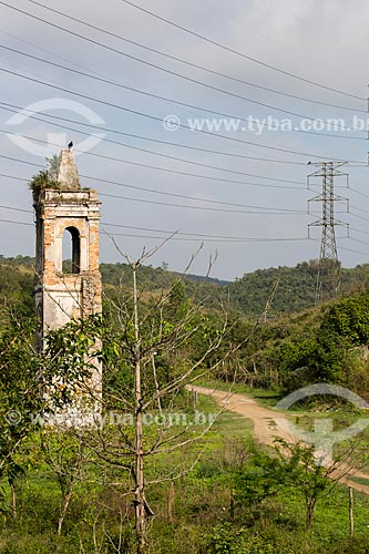  Bell Tower of Nossa Senhora da Piedade Church and Cemetery of Slaves  - Nova Iguacu city - Rio de Janeiro state (RJ) - Brazil