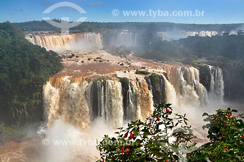  Overfalls of Iguassu Waterfalls - Iguassu National Park  - Foz do Iguacu city - Parana state (PR) - Brazil