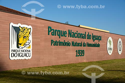  Entrance of Iguassu National Park  - Foz do Iguacu city - Parana state (PR) - Brazil