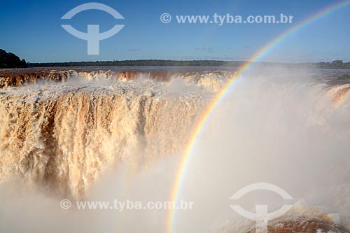  Rainbow - Overfalls of Iguassu Waterfalls  - Puerto Iguazu city - Misiones province - Argentina