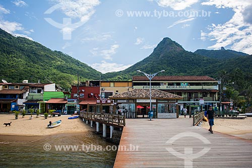  Pier of Abraao Beach  - Angra dos Reis city - Rio de Janeiro state (RJ) - Brazil