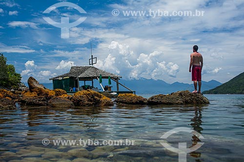 Bather - Verde Lagoon (Green Lagoon)  - Angra dos Reis city - Rio de Janeiro state (RJ) - Brazil