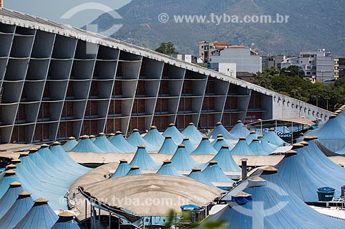  Ceiling of the tents - Luiz Gonzaga Northeast Traditions Centre  - Rio de Janeiro city - Rio de Janeiro state (RJ) - Brazil