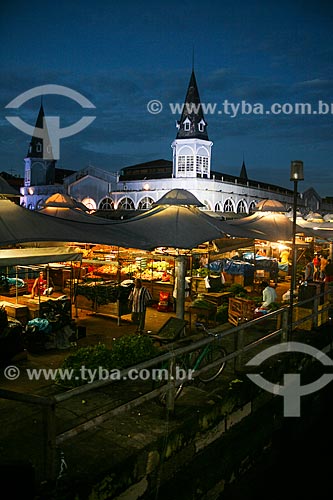  Sunrise - Ver-o-peso Market (XVII century)  - Belem city - Para state (PA) - Brazil