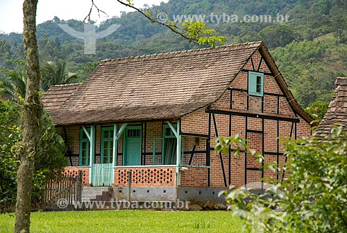  House - german architecture  - Pomerode city - Santa Catarina state (SC) - Brazil